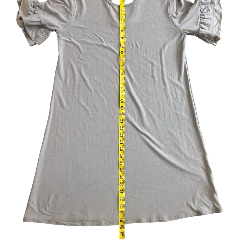 Pink Rose Vintage Lavender Ruffle-Sleeve Midi Dress size XL NWOT - Picture 6 of 8